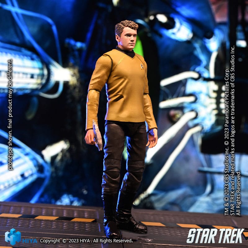 Star Trek Exquisite Mini Actionfigur 1/18 Star Trek 2009 Chekov 10 cm
