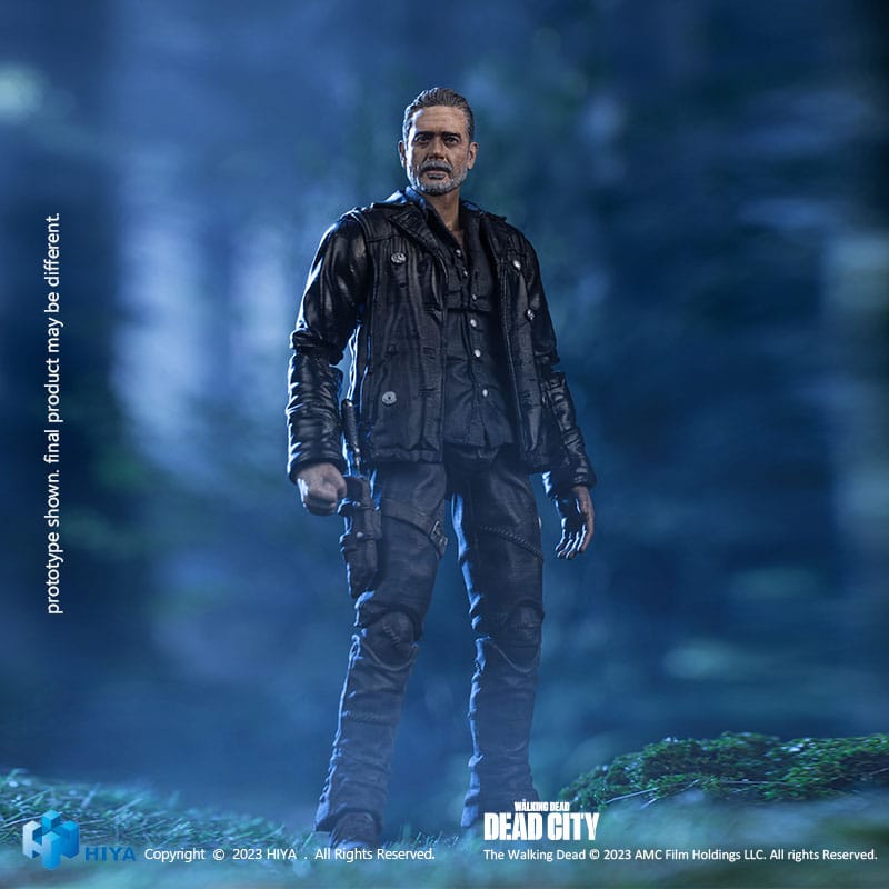 The Walking Dead Exquisite Mini Actionfigur 1/18 Dead City Negan 11 cm