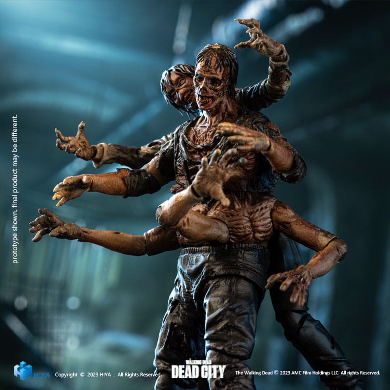 The Walking Dead Exquisite Mini Actionfigur 1/18 Dead City Walker King 11 cm