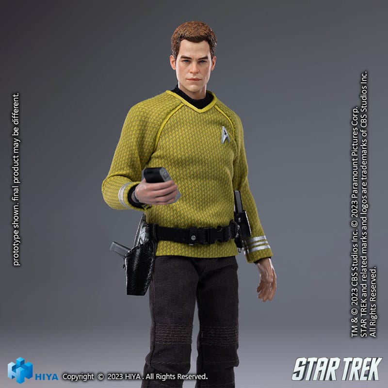 Star Trek Exquisite Super Series Actionfigur 1/12 Kirk 16 cm