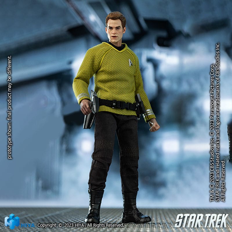 Star Trek Exquisite Super Series Actionfigur 1/12 Kirk 16 cm