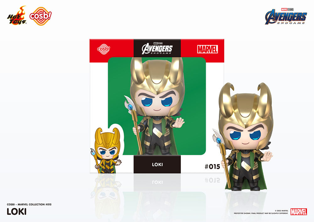 Avengers: Endgame Cosbi Minifigur Loki 8 cm
