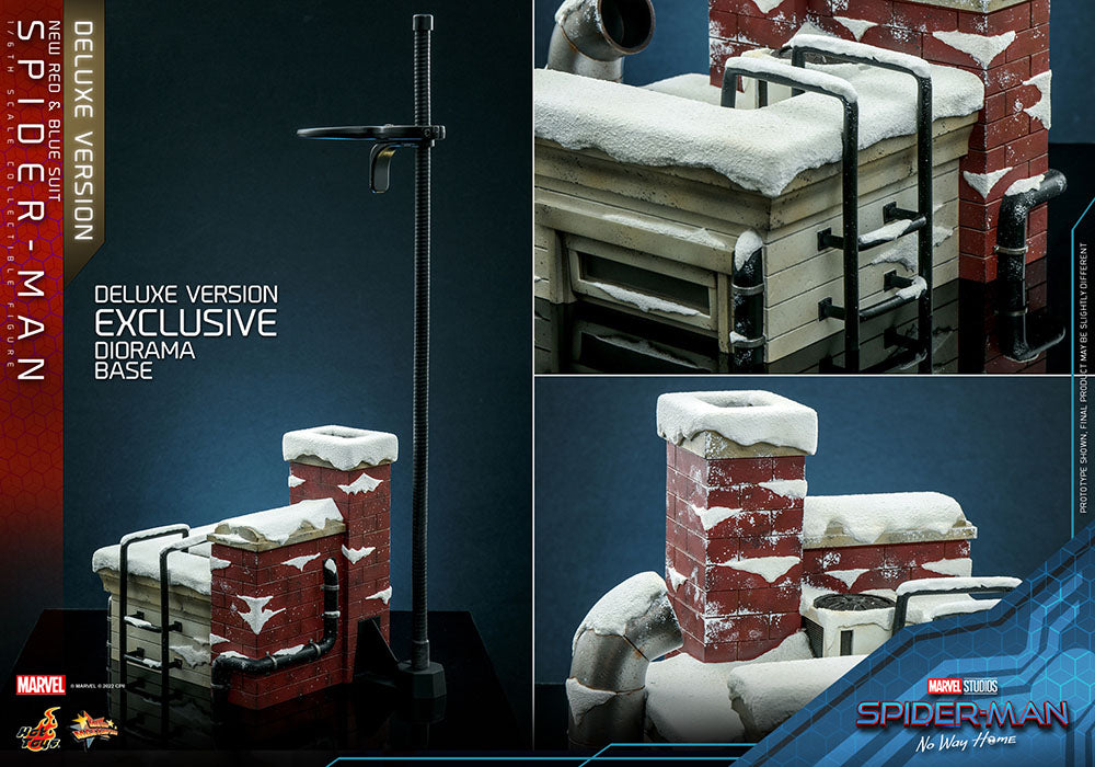 Spider-Man: No Way Home Movie Masterpiece Actionfigur 1/6 Spider-Man (New Red and Blue Suit) (Deluxe Version) 28 cm