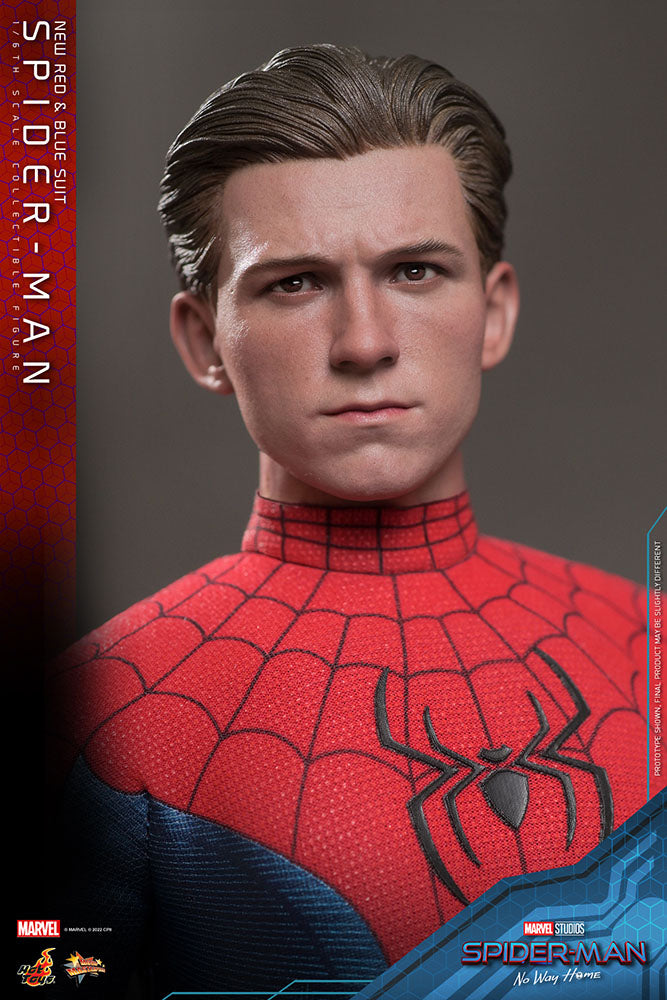 Spider-Man: No Way Home Movie Masterpiece Actionfigur 1/6 Spider-Man (New Red and Blue Suit) 28 cm