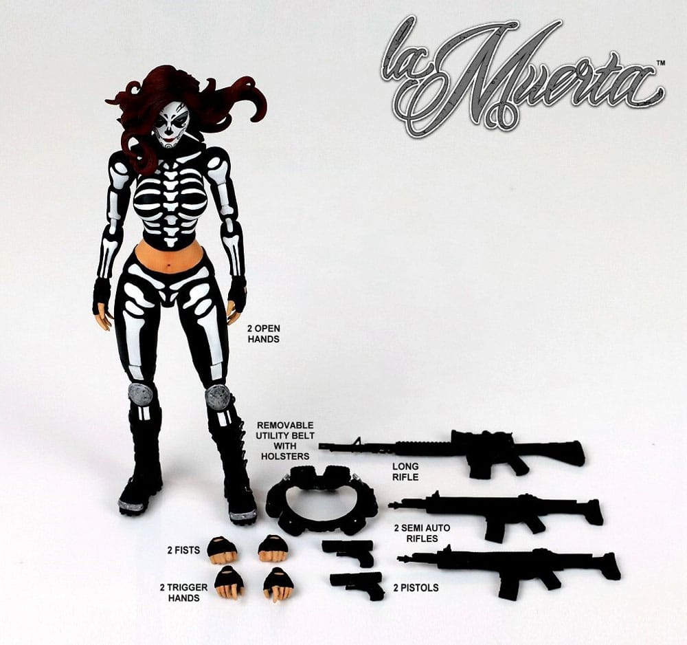 La Muerta Executive Replica Actionfigur 1/12 La Muerta 15 cm
