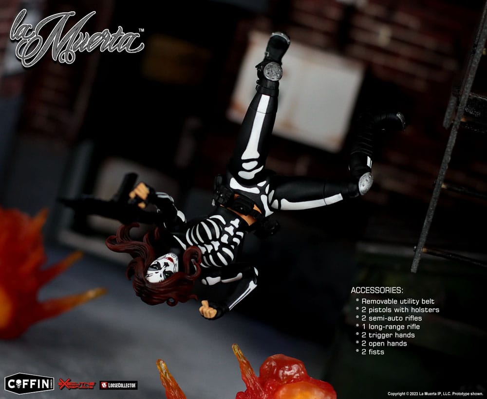 La Muerta Executive Replica Actionfigur 1/12 La Muerta 15 cm