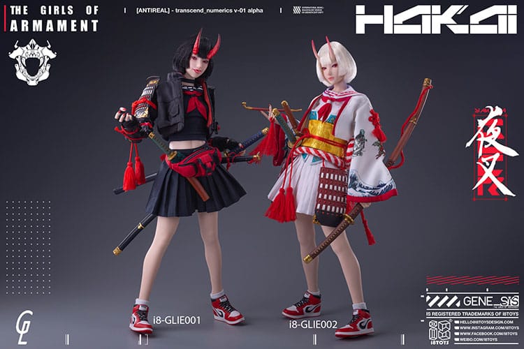 Original Character i8Toys x Gharliera Actionfigur 1/6 The Girls of Armament Rirua Ookami 28 cm