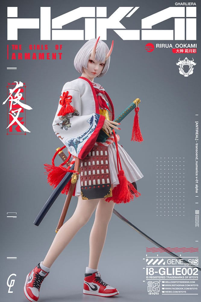 Original Character i8Toys x Gharliera Actionfigur 1/6 The Girls of Armament Rirua Ookami 28 cm
