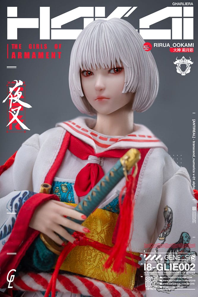 Original Character i8Toys x Gharliera Actionfigur 1/6 The Girls of Armament Rirua Ookami 28 cm