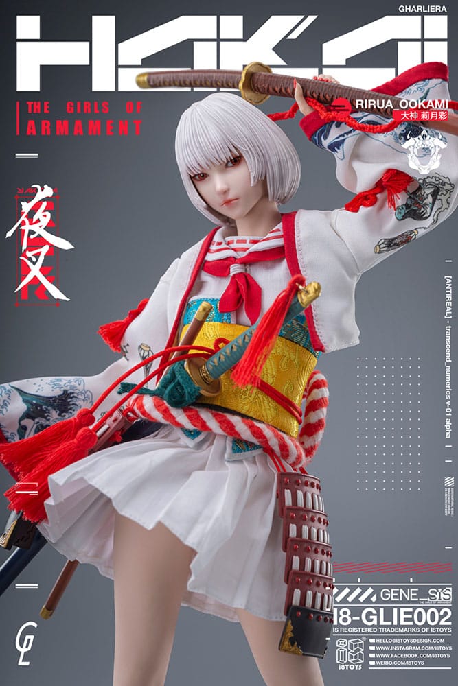 Original Character i8Toys x Gharliera Actionfigur 1/6 The Girls of Armament Rirua Ookami 28 cm