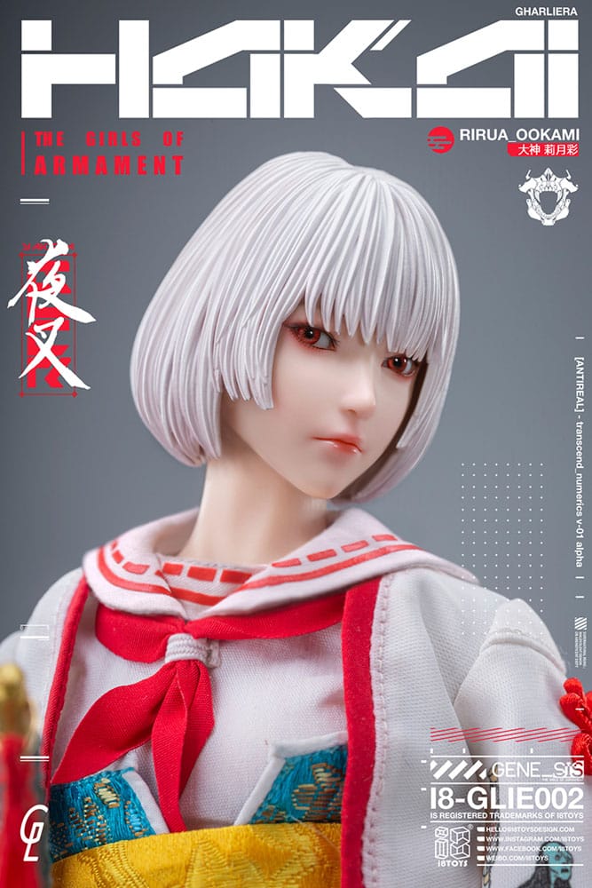 Original Character i8Toys x Gharliera Actionfigur 1/6 The Girls of Armament Rirua Ookami 28 cm