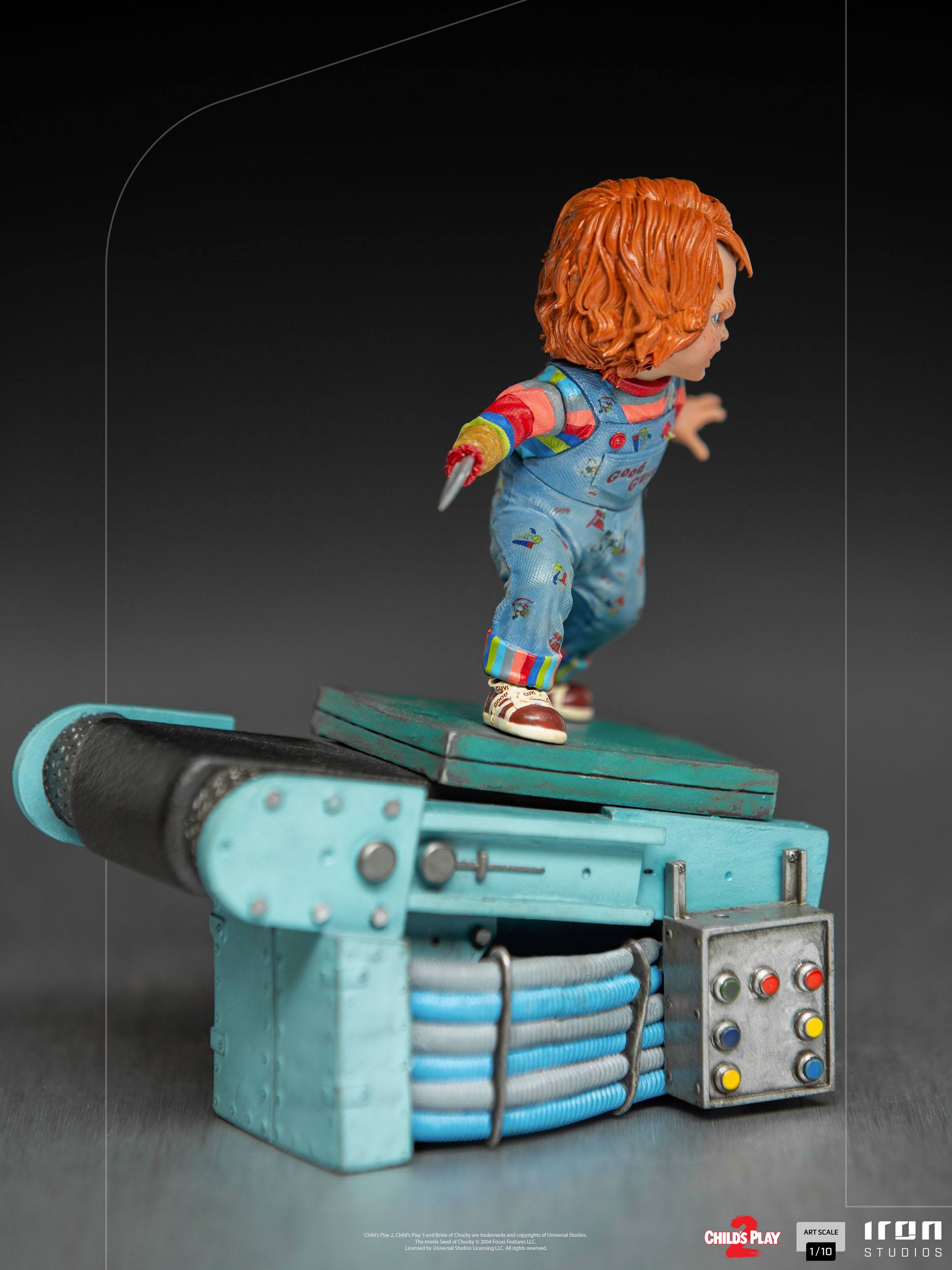 Chucky 2 - Die Mörderpuppe ist wieder da Art Scale Statue 1/10 Chucky 15 cm