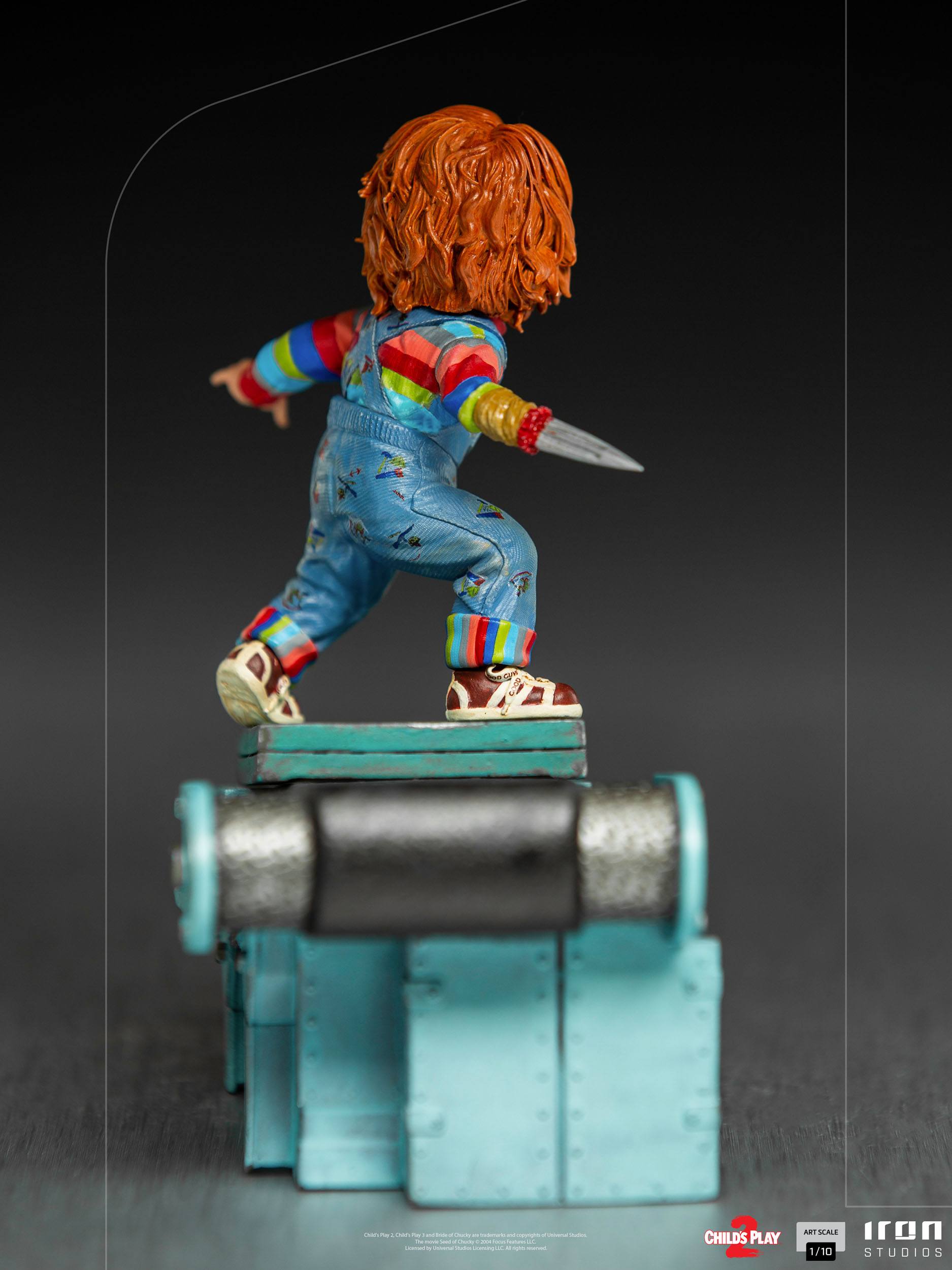 Chucky 2 - Die Mörderpuppe ist wieder da Art Scale Statue 1/10 Chucky 15 cm