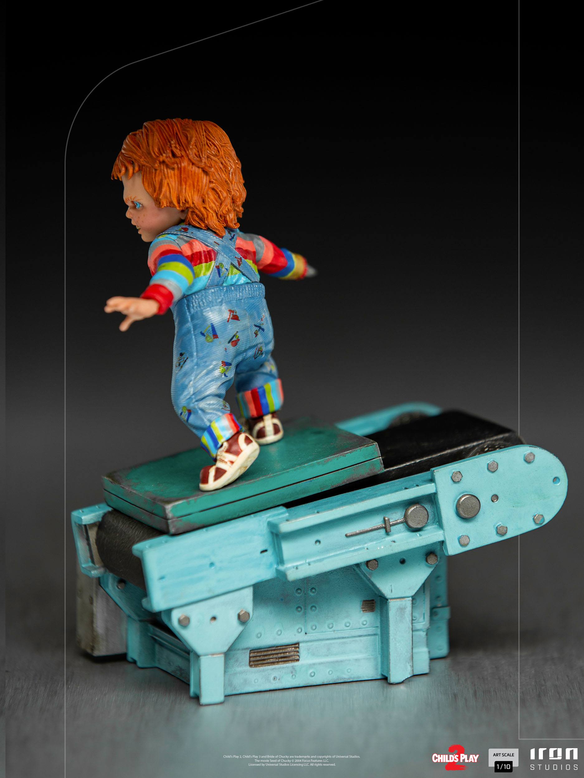 Chucky 2 - Die Mörderpuppe ist wieder da Art Scale Statue 1/10 Chucky 15 cm