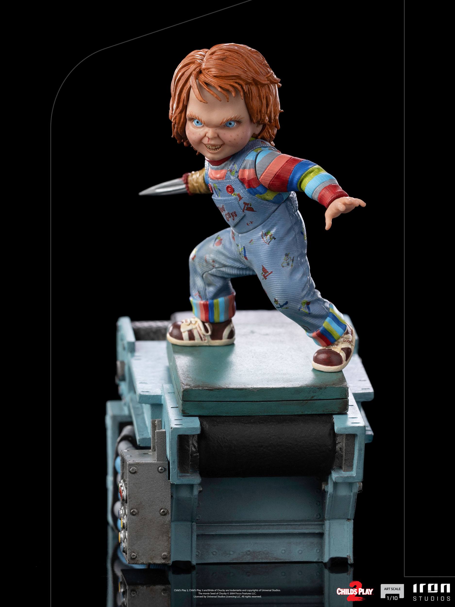 Chucky 2 - Die Mörderpuppe ist wieder da Art Scale Statue 1/10 Chucky 15 cm
