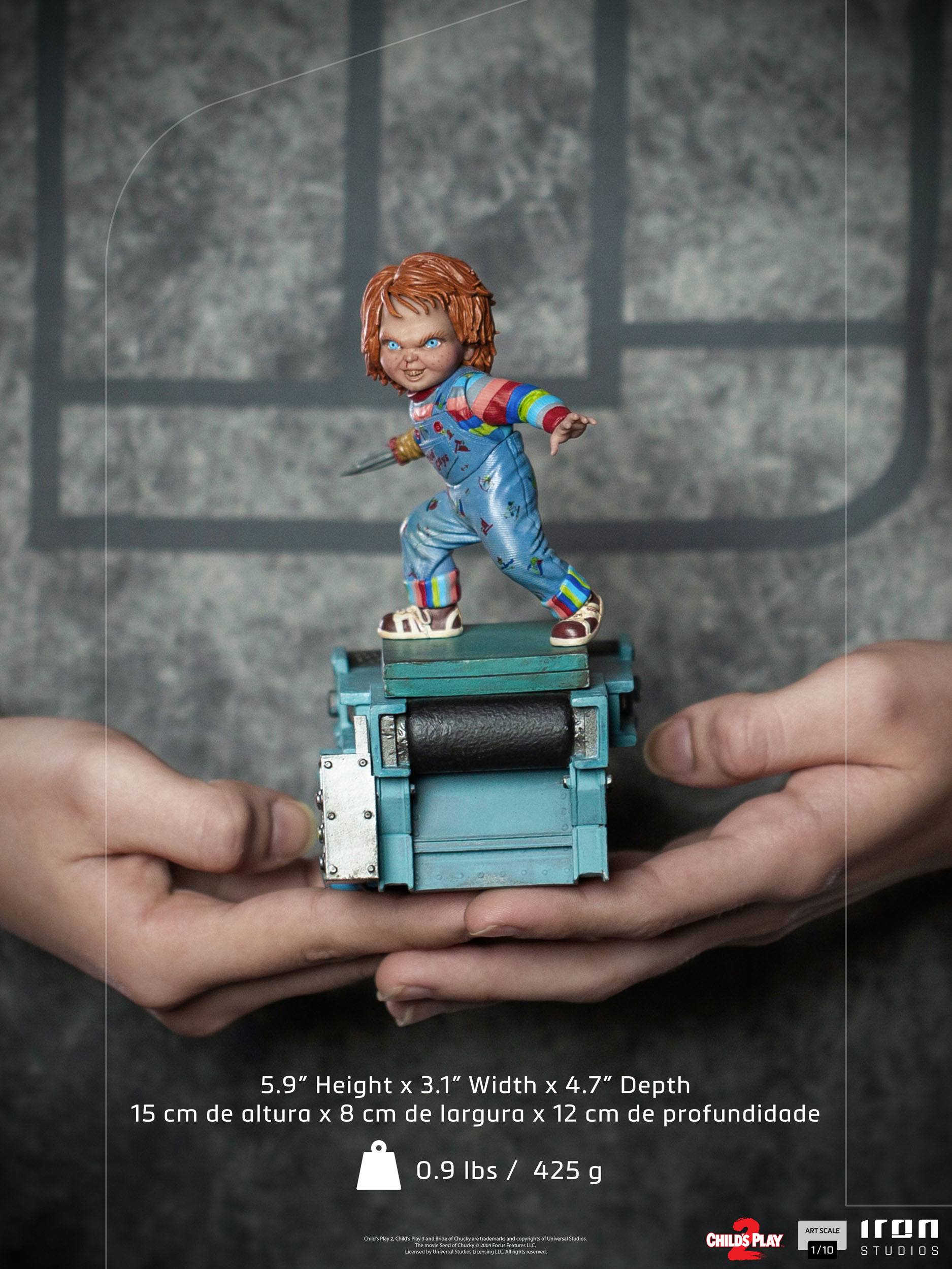Chucky 2 - Die Mörderpuppe ist wieder da Art Scale Statue 1/10 Chucky 15 cm
