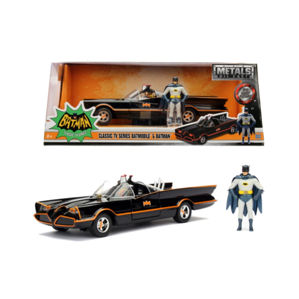 DC Comics Diecast Modell 1/24 Batman 1966 Classic Batmobile