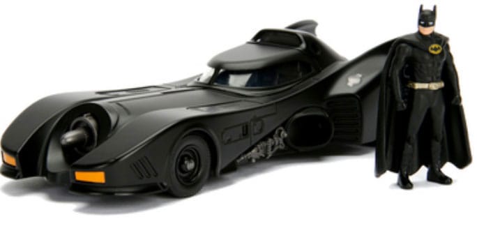 DC Comics Diecast Modell 1/24 Batman 1989 Batmobile