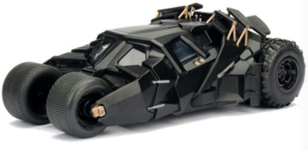 DC Comics Diecast Modell 1/24 Batman The Dark Knight Batmobile