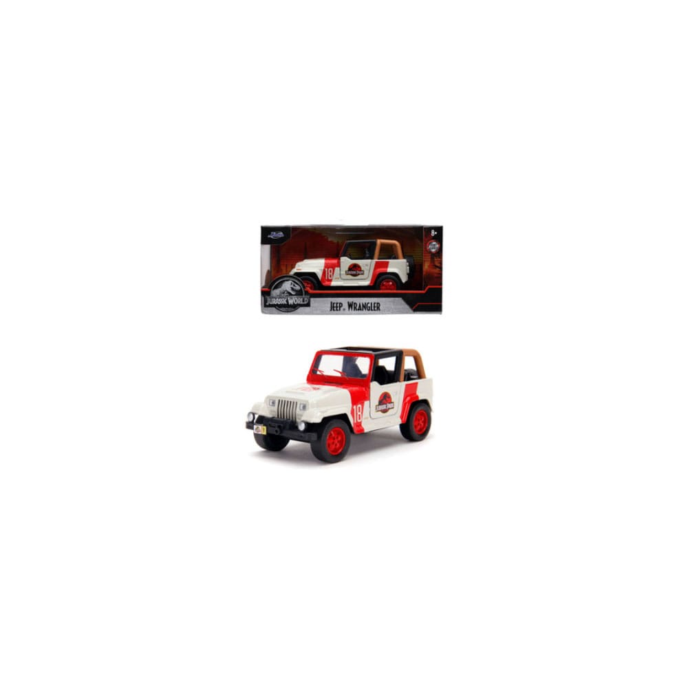 Jurassic World Diecast Modell 1/32 Jeep Wrangler