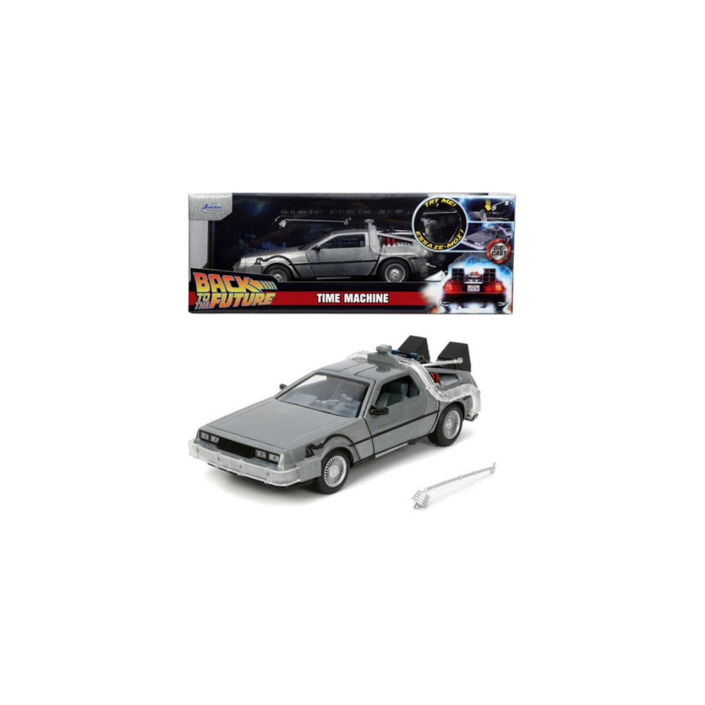 Zurück in die Zukunft Diecast Modell 1/24 Time Machine Model 1