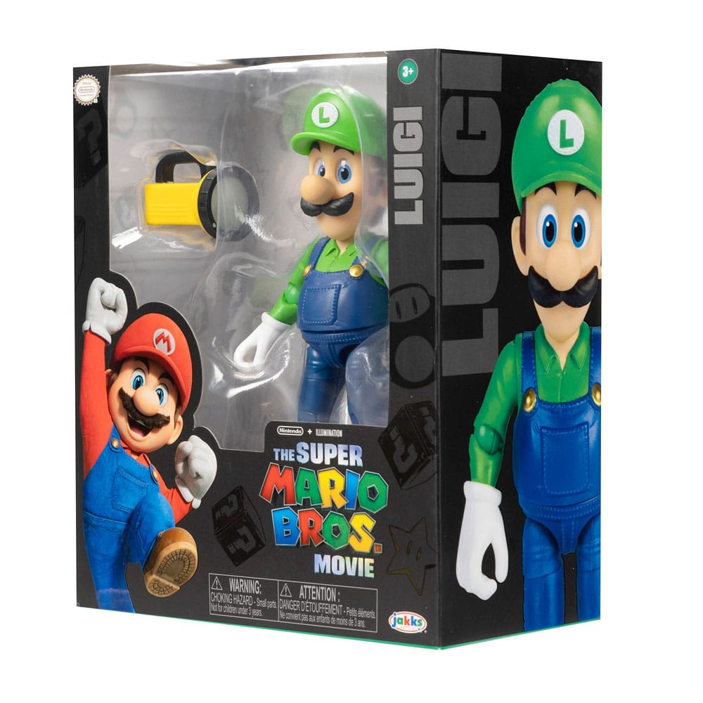 Der Super Mario Bros. Film Actionfigur Luigi 13 cm