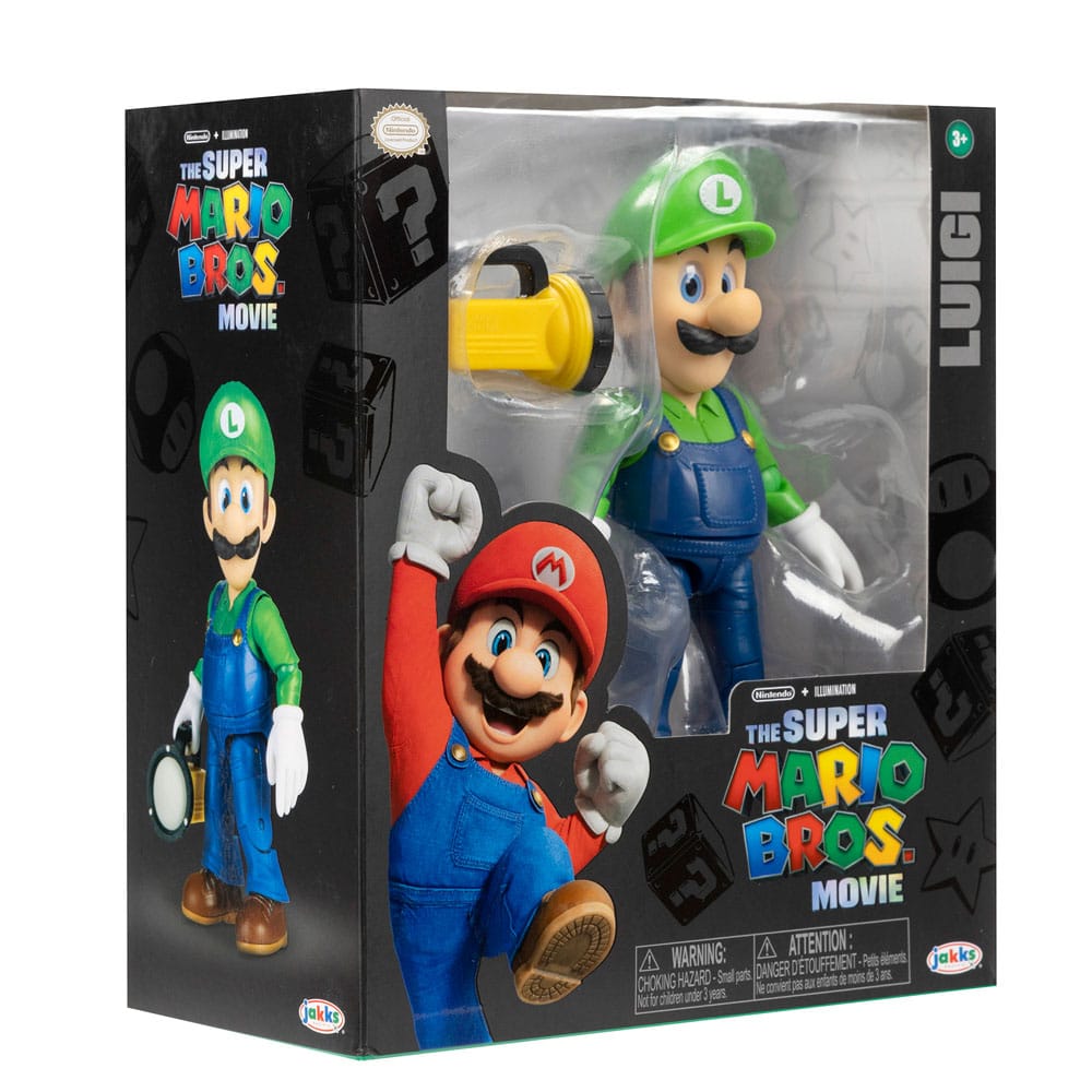 Der Super Mario Bros. Film Actionfigur Luigi 13 cm