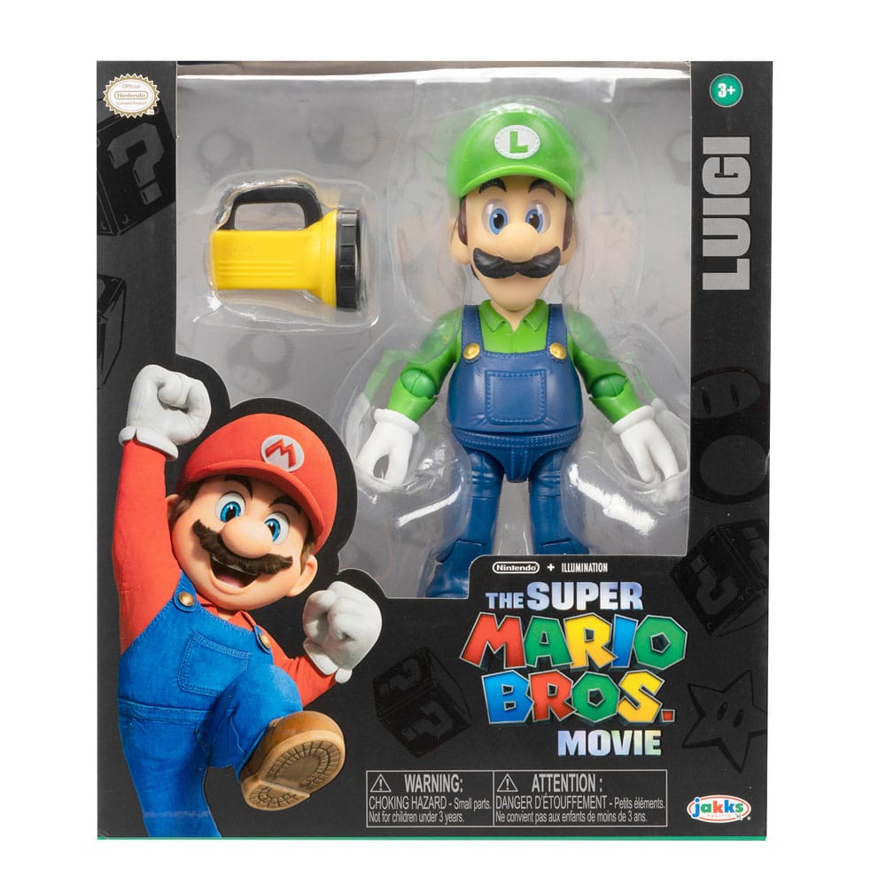 Der Super Mario Bros. Film Actionfigur Luigi 13 cm