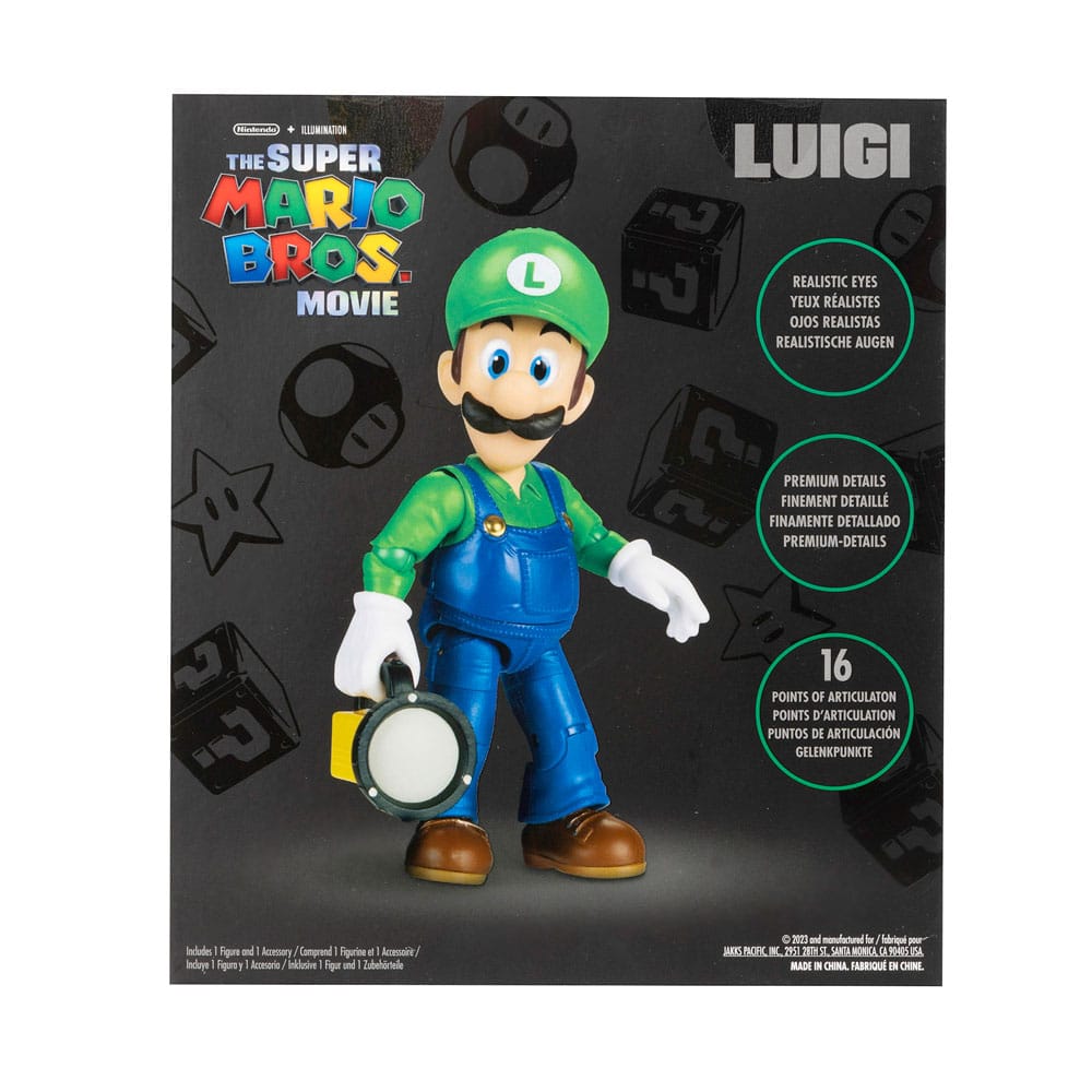 Der Super Mario Bros. Film Actionfigur Luigi 13 cm