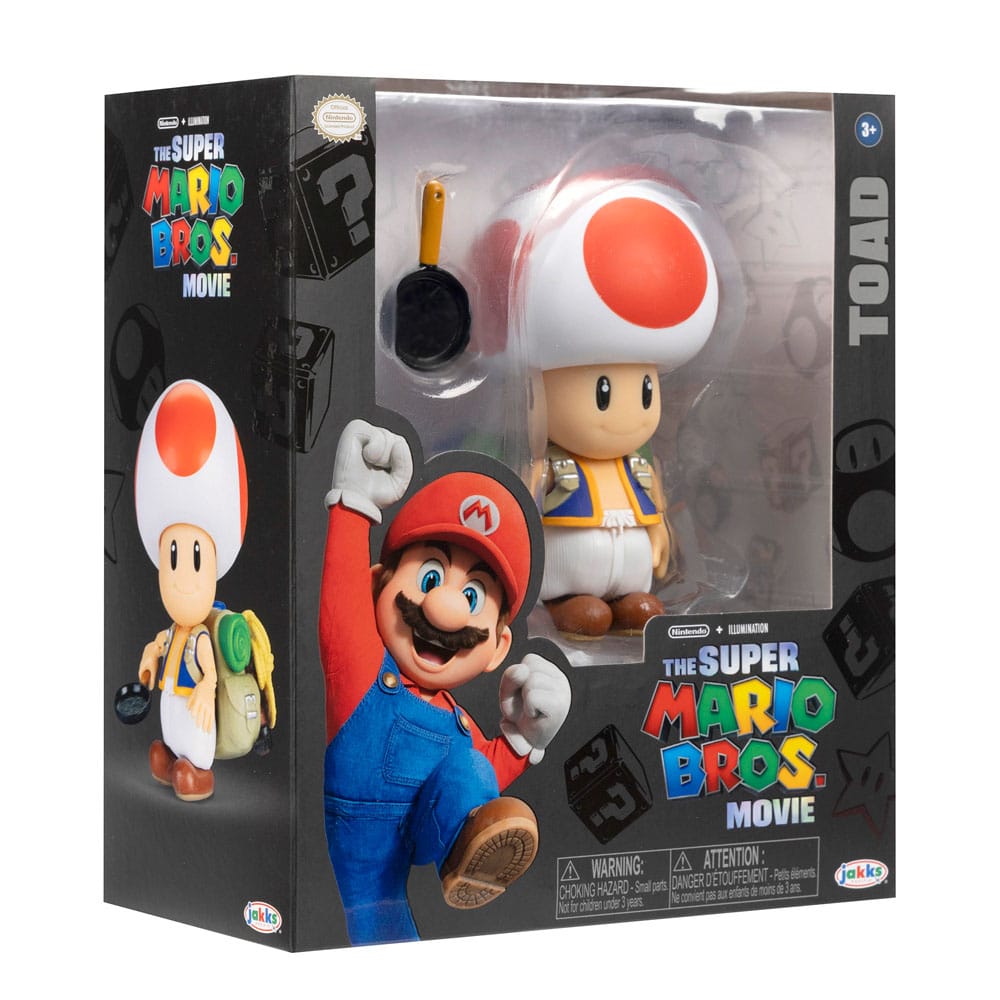 Der Super Mario Bros. Film Actionfigur Toad 13 cm