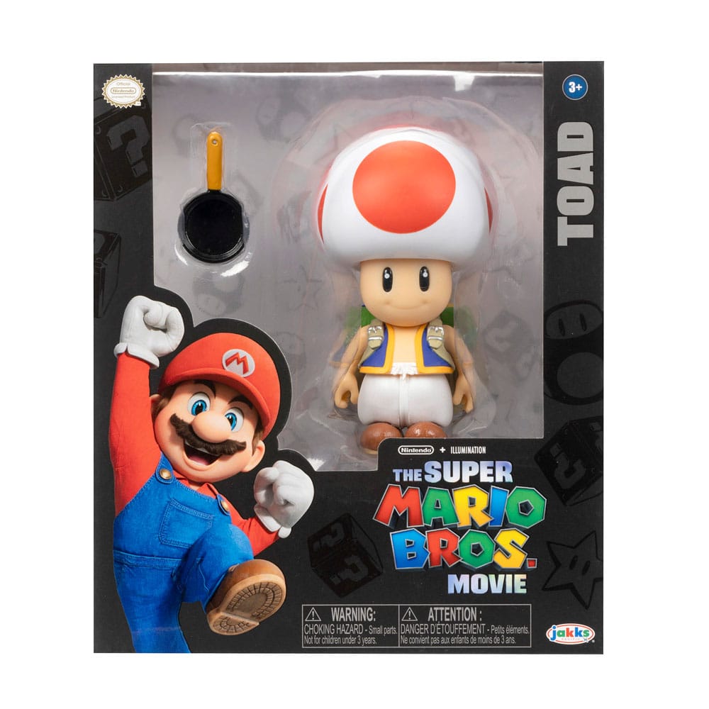 Der Super Mario Bros. Film Actionfigur Toad 13 cm