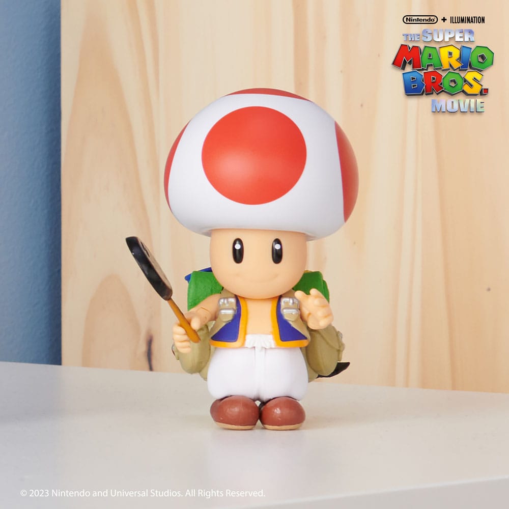 Der Super Mario Bros. Film Actionfigur Toad 13 cm