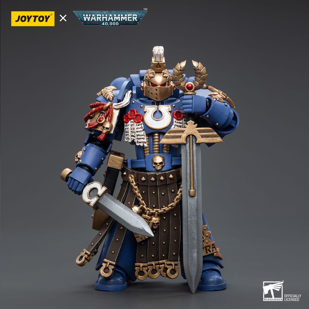 Warhammer 40k Actionfigur 1/18 Ultramarines Honour Guard Chapter Champion 12 cm