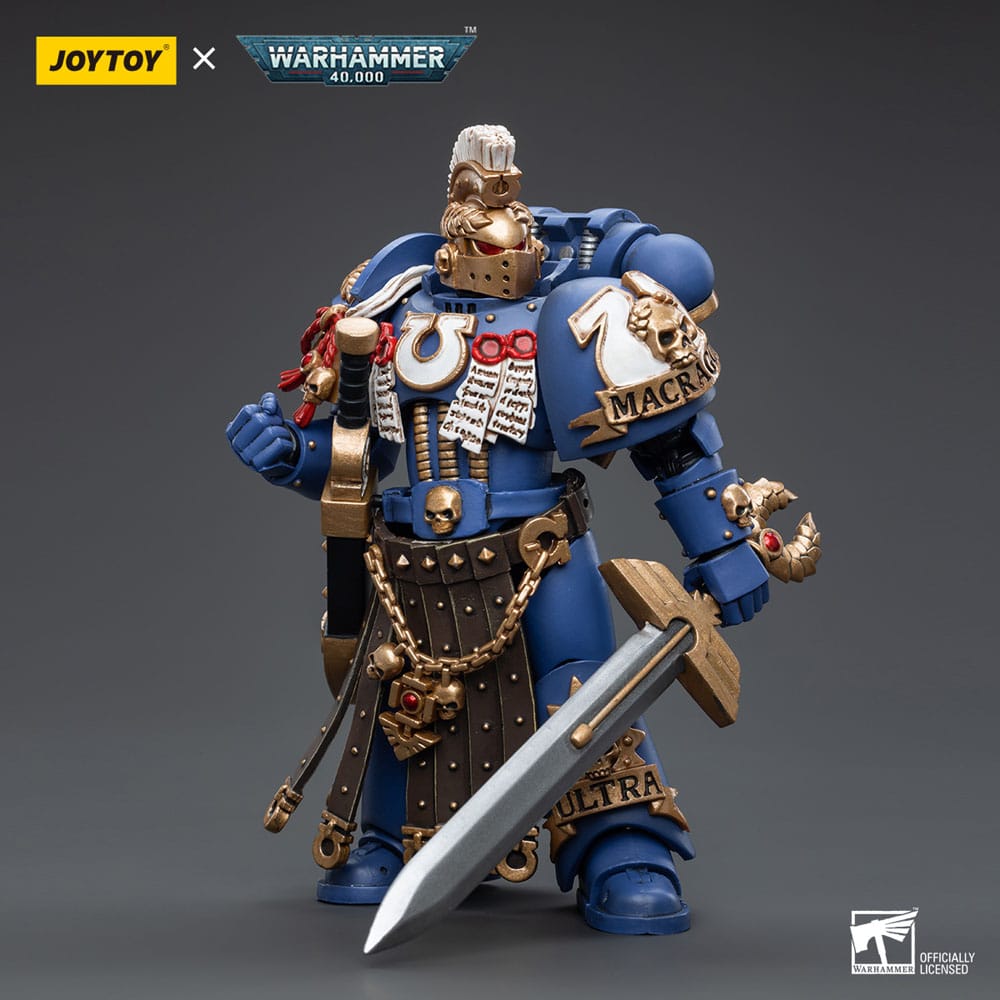 Warhammer 40k Actionfigur 1/18 Ultramarines Honour Guard Chapter Champion 12 cm