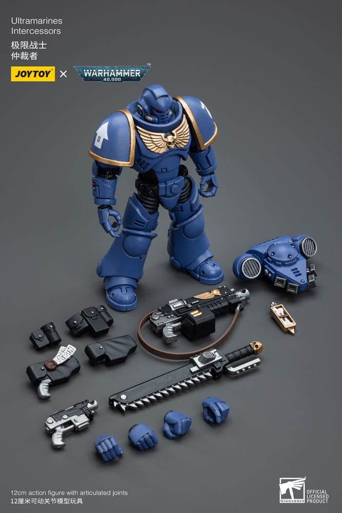 Warhammer 40k Actionfigur 1/18 Ultramarines Intercessors 12 cm