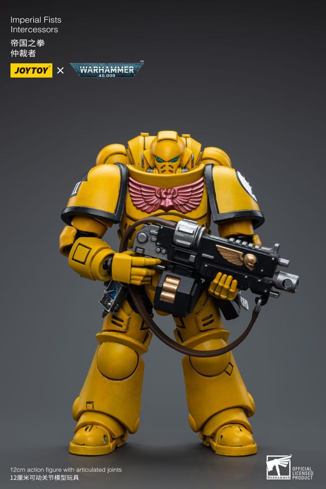 Warhammer 40k Actionfigur 1/18 Imperial Fists Intercessors 12 cm