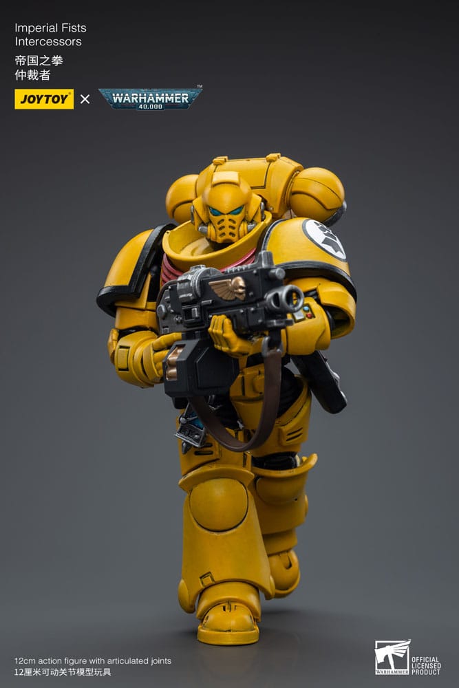 Warhammer 40k Actionfigur 1/18 Imperial Fists Intercessors 12 cm