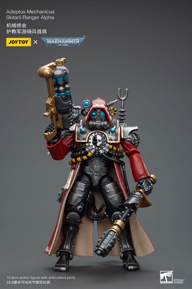 Warhammer 40k Actionfigur 1/18 Adeptus Mechanicus Skitarii Ranger Alpha
