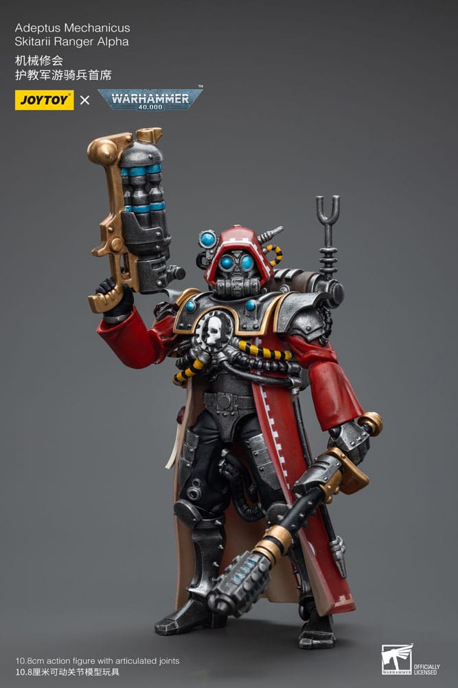 Warhammer 40k Actionfigur 1/18 Adeptus Mechanicus Skitarii Ranger Alpha