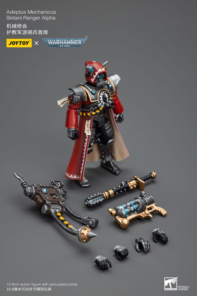 Warhammer 40k Actionfigur 1/18 Adeptus Mechanicus Skitarii Ranger Alpha