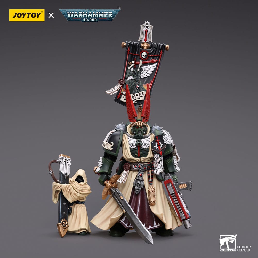 Warhammer 40k Actionfigur 1/18 Dark Angels Supreme Grand Master Azrael 13 cm