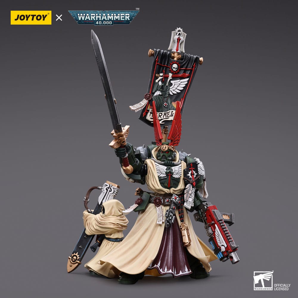 Warhammer 40k Actionfigur 1/18 Dark Angels Supreme Grand Master Azrael 13 cm