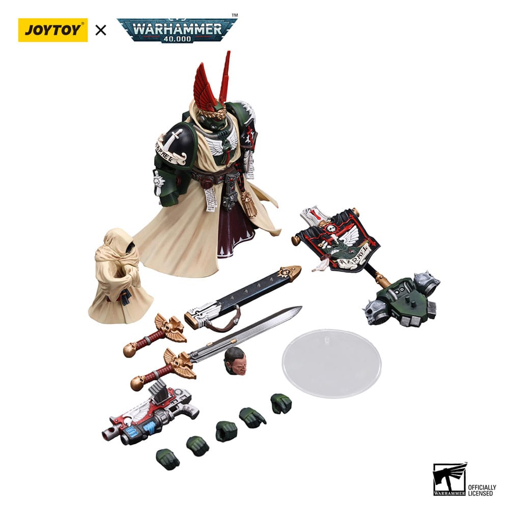 Warhammer 40k Actionfigur 1/18 Dark Angels Supreme Grand Master Azrael 13 cm