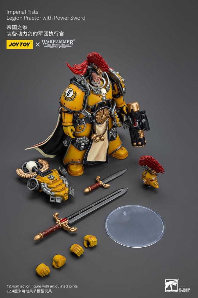 Warhammer The Horus Heresy Actionfigur 1/18 Imperial Fists Legion Praetor with Power Sword 12 cm