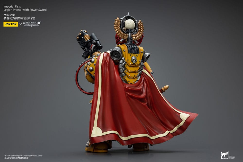 Warhammer The Horus Heresy Actionfigur 1/18 Imperial Fists Legion Praetor with Power Sword 12 cm