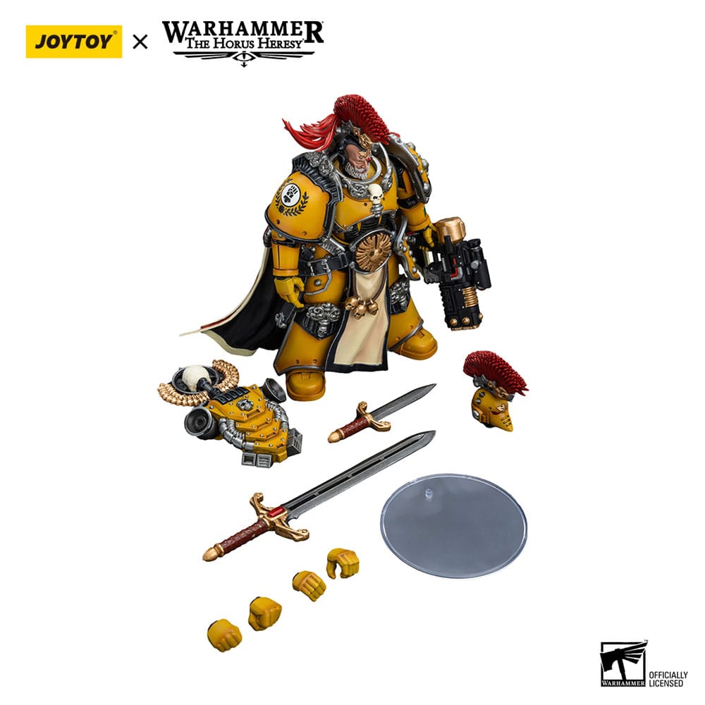 Warhammer The Horus Heresy Actionfigur 1/18 Imperial Fists Legion Praetor with Power Sword 12 cm