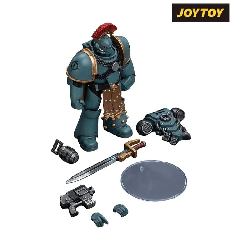 Warhammer The Horus Heresy Actionfigur 1/18 Sons of Horus MKIV Tactical Squad Sergeant with Power Fist 12 cm