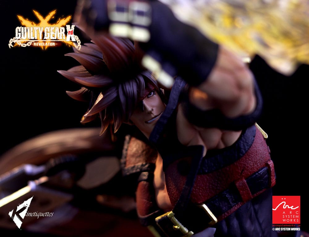 Guilty Gear Xrd Revelator Diorama Sol Badguy - The Bounty Hunter 26 cm