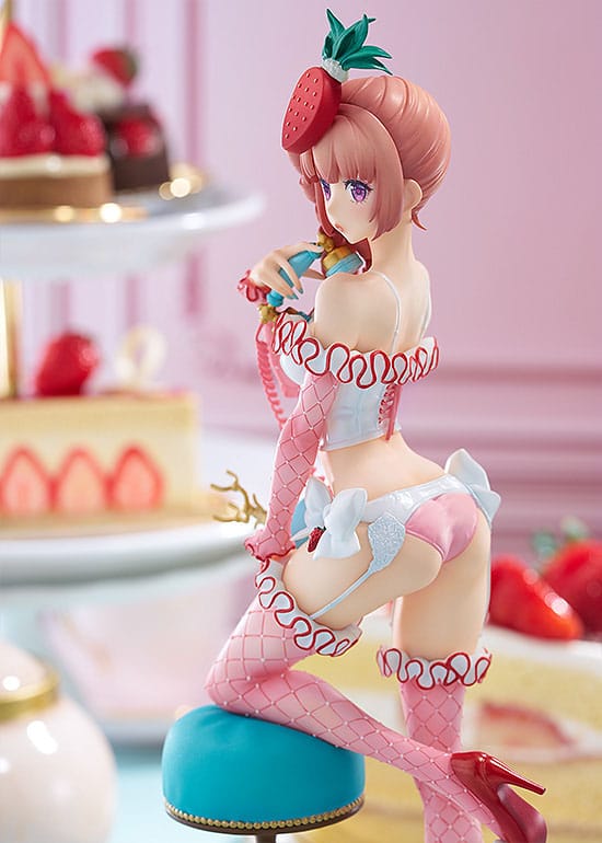 Salon de Vitrine PVC Statue 1/6 Strawberry Shortcake Bustier Girl 26 cm