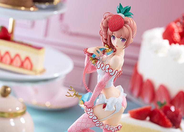 Salon de Vitrine PVC Statue 1/6 Strawberry Shortcake Bustier Girl 26 cm